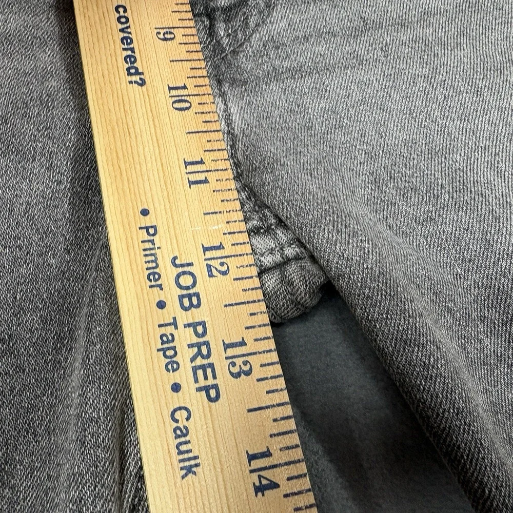 NEW Levi's 513 Slim Straight Jeans Men's Size 38x30 Gray Stretch Denim